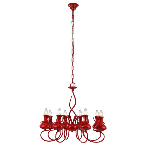 подвесная люстра arte lamp vaso a6819lm-8rd в Подольске