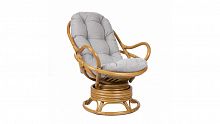 кресло-качалка swivel rocker коричневый в Подольске