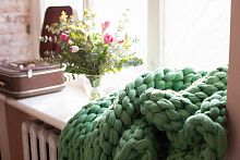 плед нежность зелёный малый в Подольске