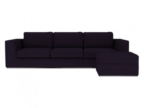 диван kansas угловой черный в Подольске