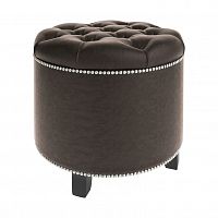 пуф круглый modena brown коричневый в Подольске