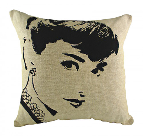 подушка с портретом одри хэпбёрн audrey hapburn в Подольске