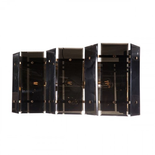 люстра colorgloss чёрная, золото в Подольске