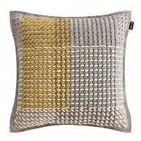 подушка квадатная canevas geo grey от gan в Подольске