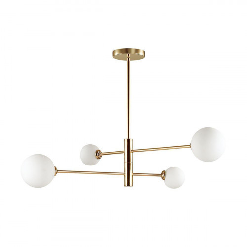 потолочная люстра lumion estelle 4418/4c белая в Подольске