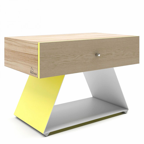 тумба под телевизор с ящиком shape желтая в Подольске