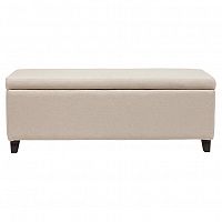 оттоманка dean upholstered storag бежевая в Подольске