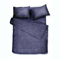 комплект постельного белья decoflux сатин семейный indigo dots в Подольске