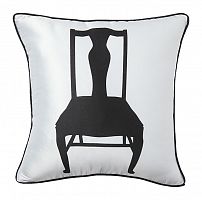 подушка с изображением стула chair white в Подольске