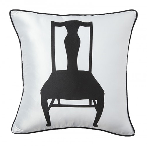 подушка с изображением стула chair white в Подольске