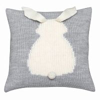 подушка зайка св.серый меланж+суровый в Подольске