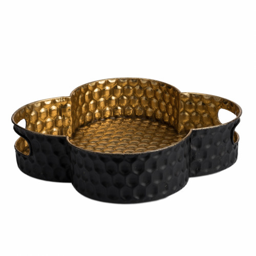 поднос клевер маленький чёрный в Подольске