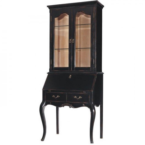 шкаф-витрина alborada чёрный в Подольске