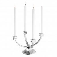 канделябр серебряный на 4 свечи bonnet от eichholtz, 32,5 см в Подольске