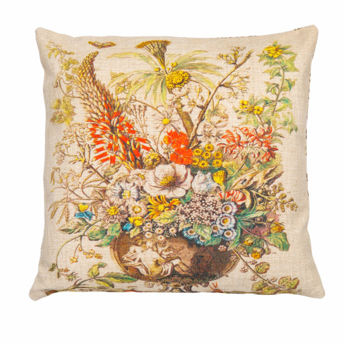 декоративная подушка «12 месяцев цветения», версия декабрь в Подольске