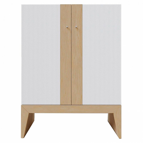 буфет белый полоска 90х40х120 srip в Подольске