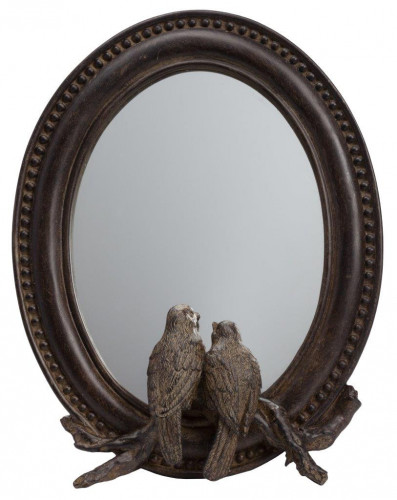 зеркало овальное настенное с птицами lovers в Подольске