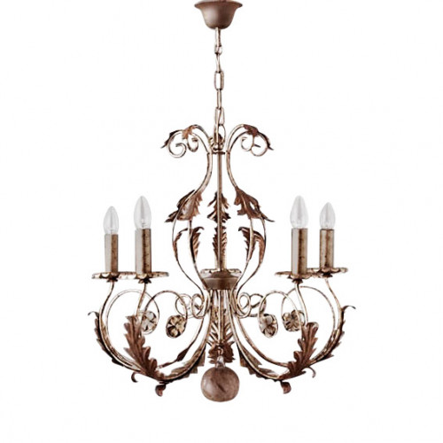 люстра 4962/5_v0580 от mm lampadari коричневая в Подольске