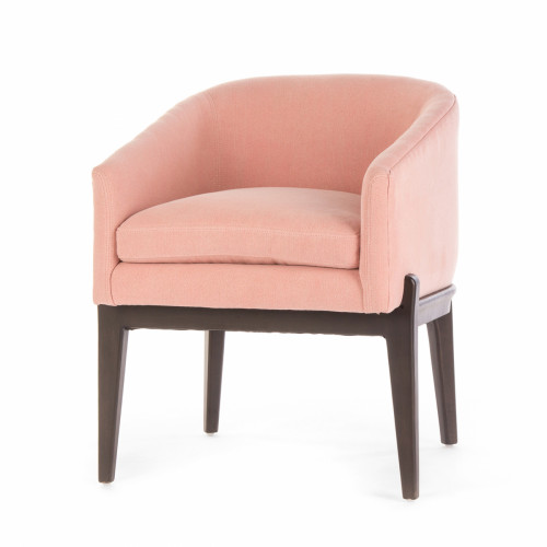кресло copeland dining chair розовое в Подольске