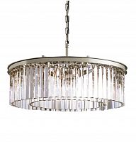 люстра prism silver 80 серебро, прозрачное стекло в Подольске
