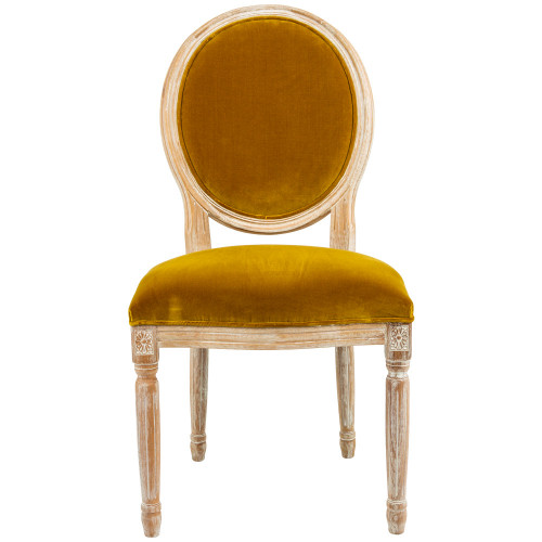 стул «луи / медовая горчица» (бархат, миндаль) в Подольске