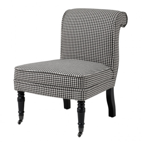 кресло berceau от eichholtz серо-белое в Подольске