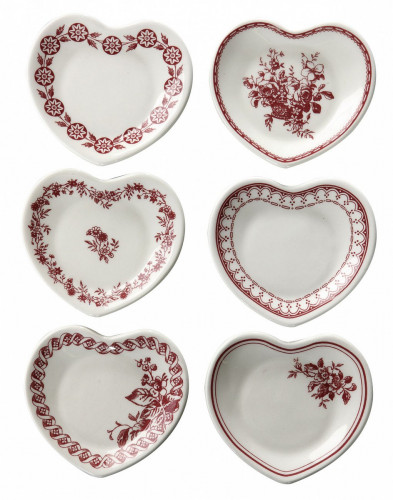 блюдечки-сердечки фаустина ( шт) comptoir de famille в Подольске