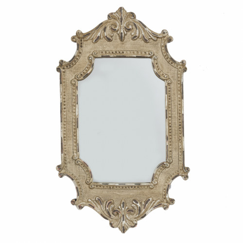 зеркало настенное в бежевой раме raffia в Подольске