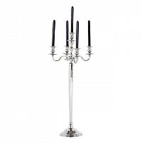 канделябр серебряный на 5 свечей amarillo от eichholtz, 100 см в Подольске