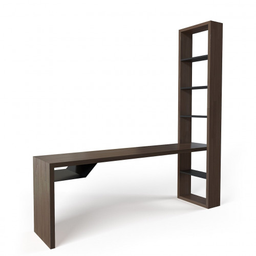 рабочий стол с полками черный ecocomb в Подольске