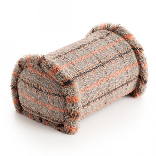 подушка большая-рол tartan terracotta от gan в Подольске