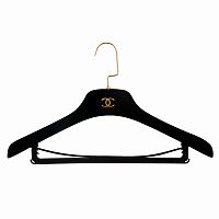 вешалка-плечики chanel черная для мужской одежды в Подольске