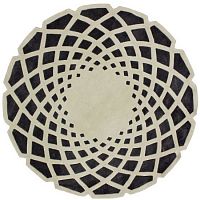 ковер круглый бежево-коричневый 150х150 в Подольске