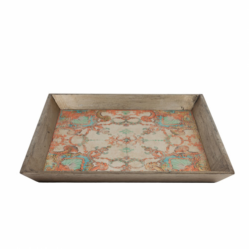 декоративный поднос davidson бежевый в Подольске