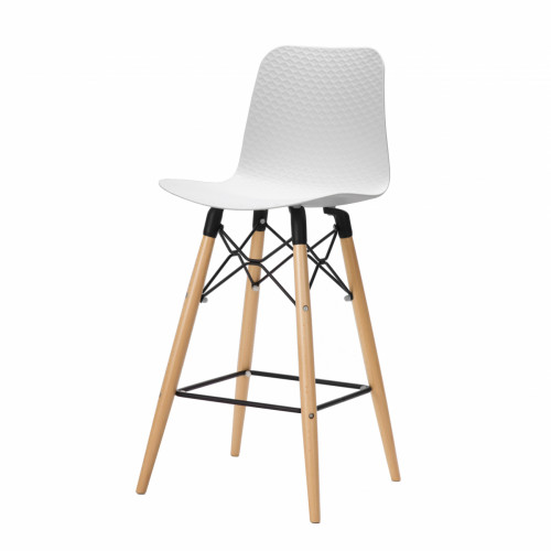полубарный стул eiffel (eames style) белый в Подольске