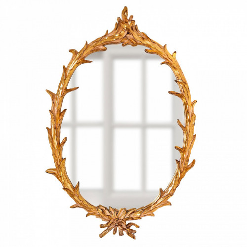 зеркало овальное настенное золото буа в Подольске