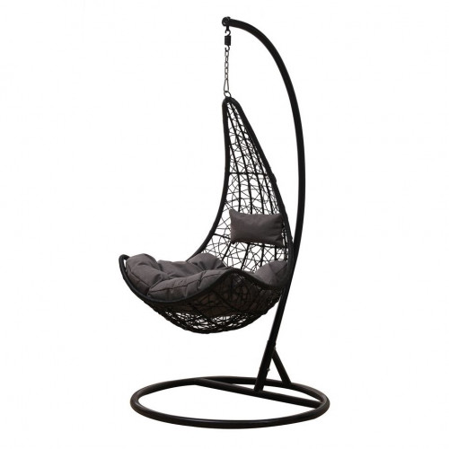 кресло подвесное volo черное в Подольске