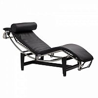 шезлонг chaise longue lc4 черный в Подольске