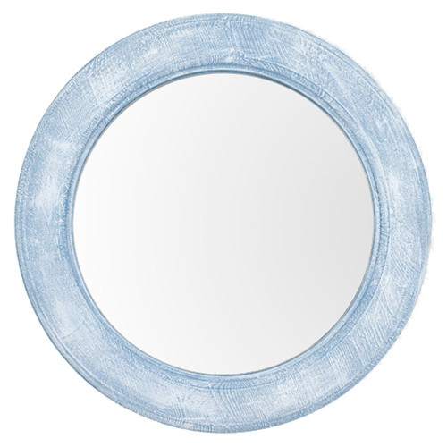 зеркало круглое голубое round window в Подольске