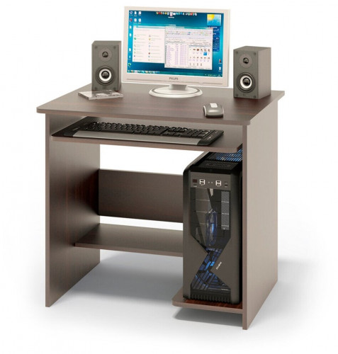 стол компьютерный шарм-дизайн кст-800 венге в Подольске