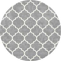 ковер trelli круглый 150x150 серый в Подольске