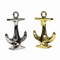 набор из 2 декоратинвых якорей silver and gold в Подольске