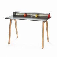 письменный стол aston темный с цветными вставками в Подольске