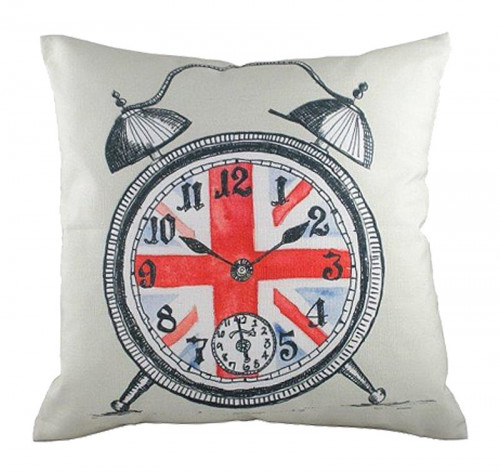 подушка с британским флагом на будильнике alarm в Подольске