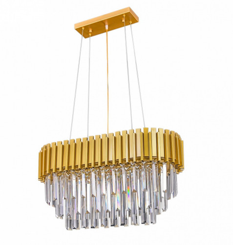 люстра emerald l66 латунь, прозрачное стекло в Подольске