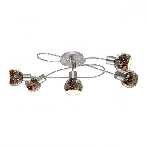 потолочная люстра arte lamp illusione a6125pl-5ss в Подольске