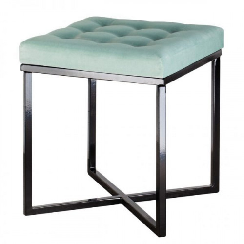 пуф голубой на черном основании в Подольске