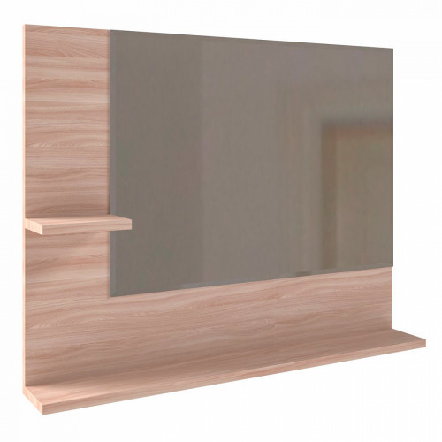 зеркало настенное с полкой деревянное ханди-2 в Подольске