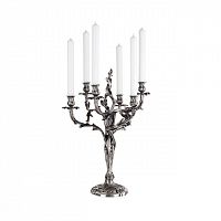 канделябр серебряный резной на 6 свечей renaissance от eichholtz, 62 см в Подольске