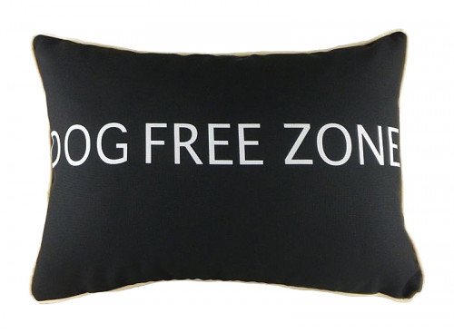 подушка с надписью dog free zone в Подольске